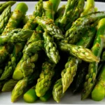 Barely Cooked Asparagus with Lemon Mustard Vinaigrette First Image