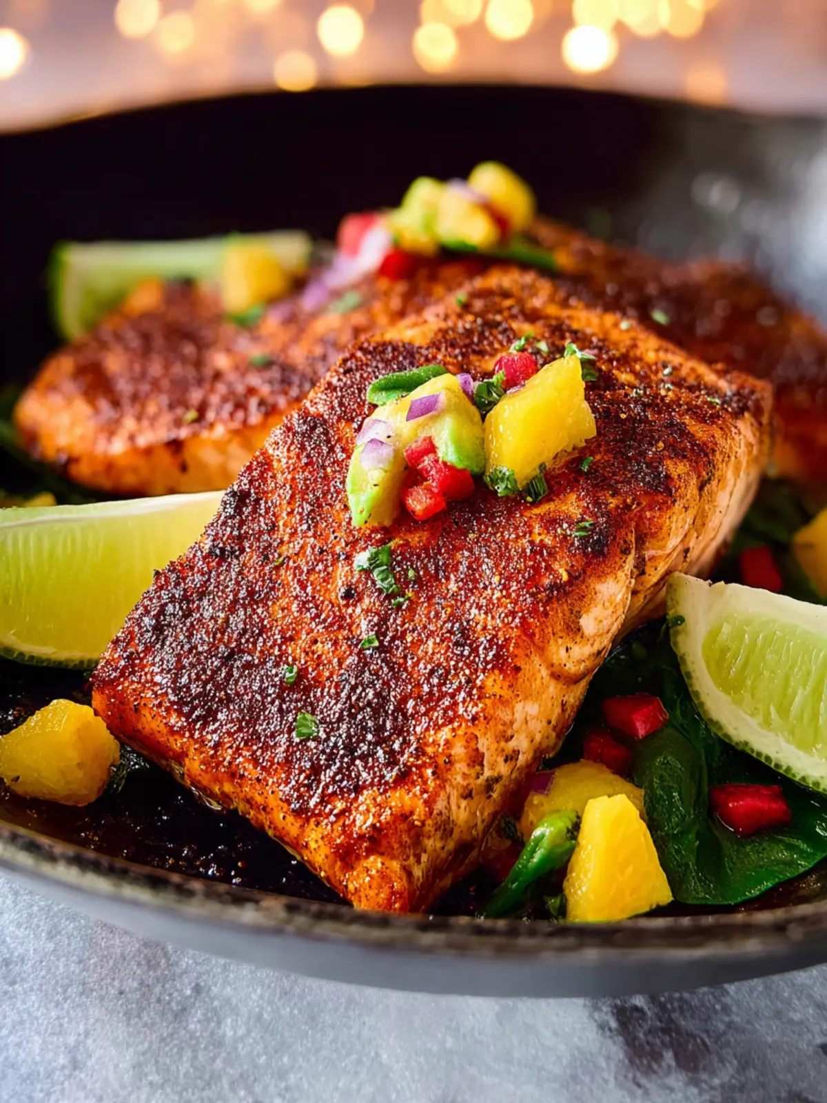 Blackened Salmon Recipe First Image