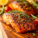 Cedar Plank Salmon First Image