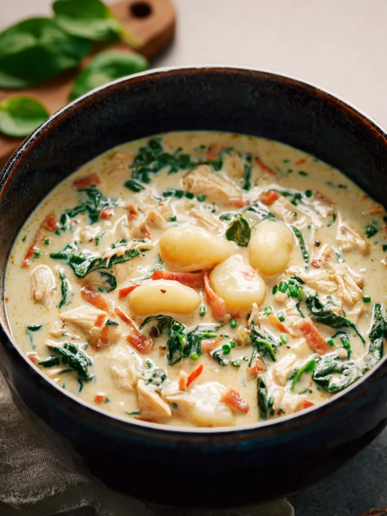 Chicken Gnocchi Soup Recipe First Image