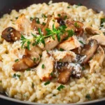 Chicken and Mushroom Risotto First Image