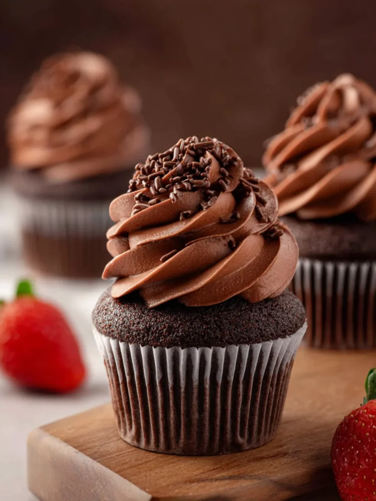 Chocolate Cupcakes First Image