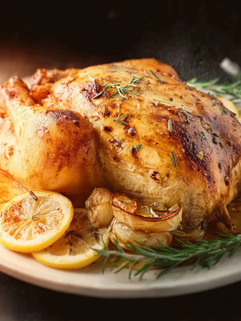 Lemon Roasted Chicken First Image