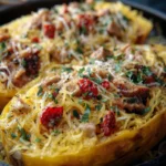 Mediterranean Inspired Spaghetti Squash First Image