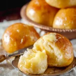 No-Knead Dinner Rolls with Honey Butter First Image