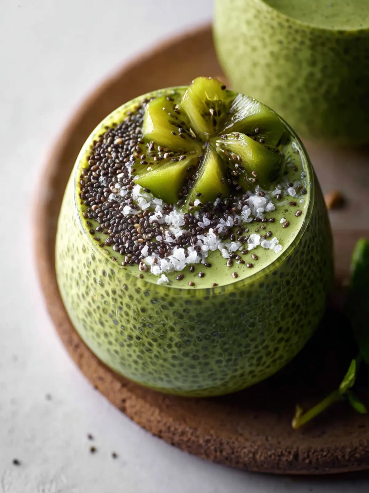 Pistachio Matcha Chia Pudding First Image