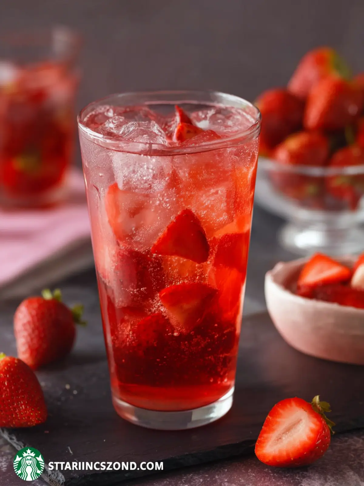 Starbucks Strawberry Acai Refresher Recipe (Copycat) First Image