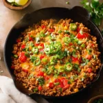Tex-Mex Ground Turkey and Rice Skillet First Image