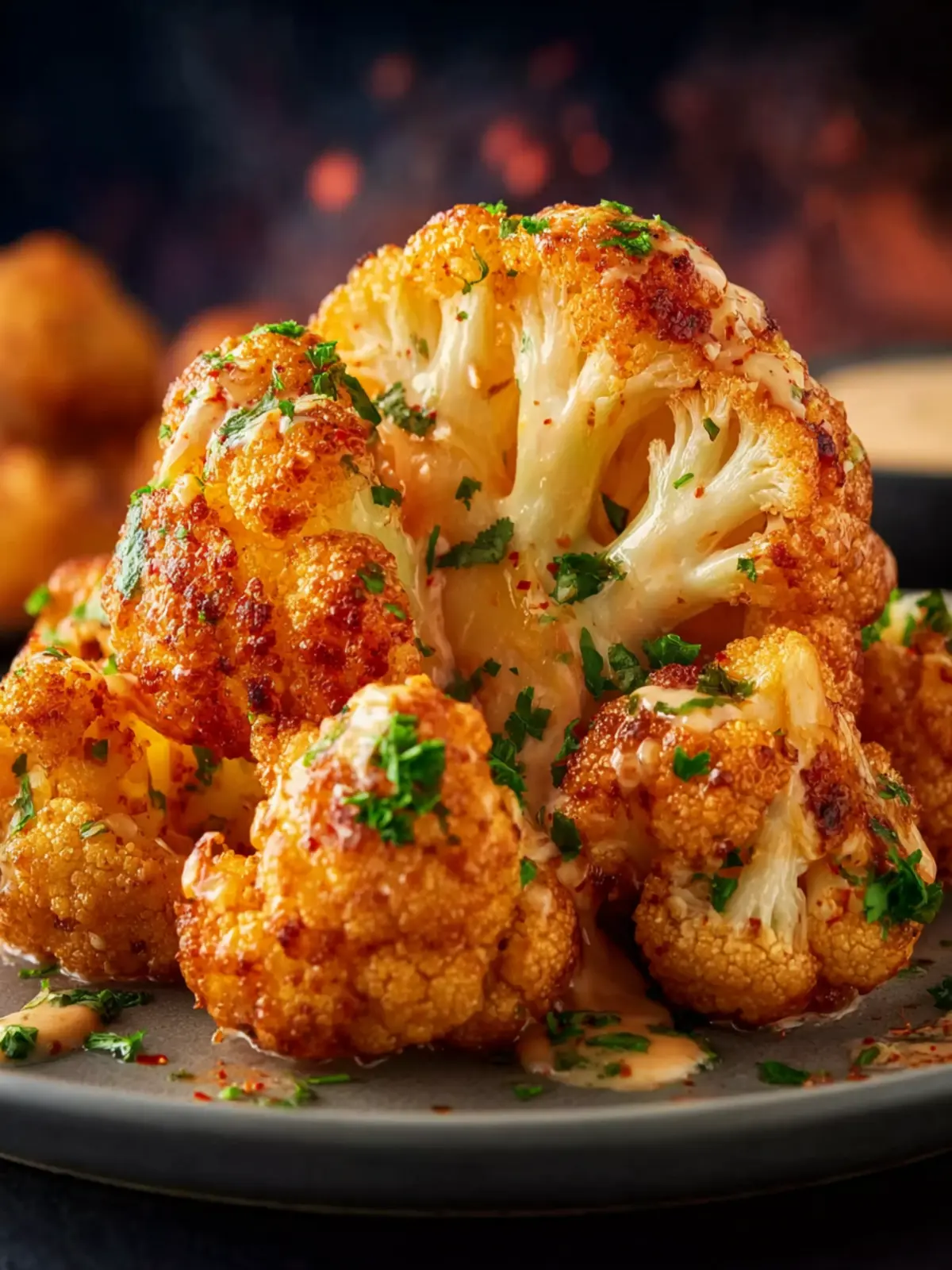 Air Fryer Bang Bang Cauliflower First Image