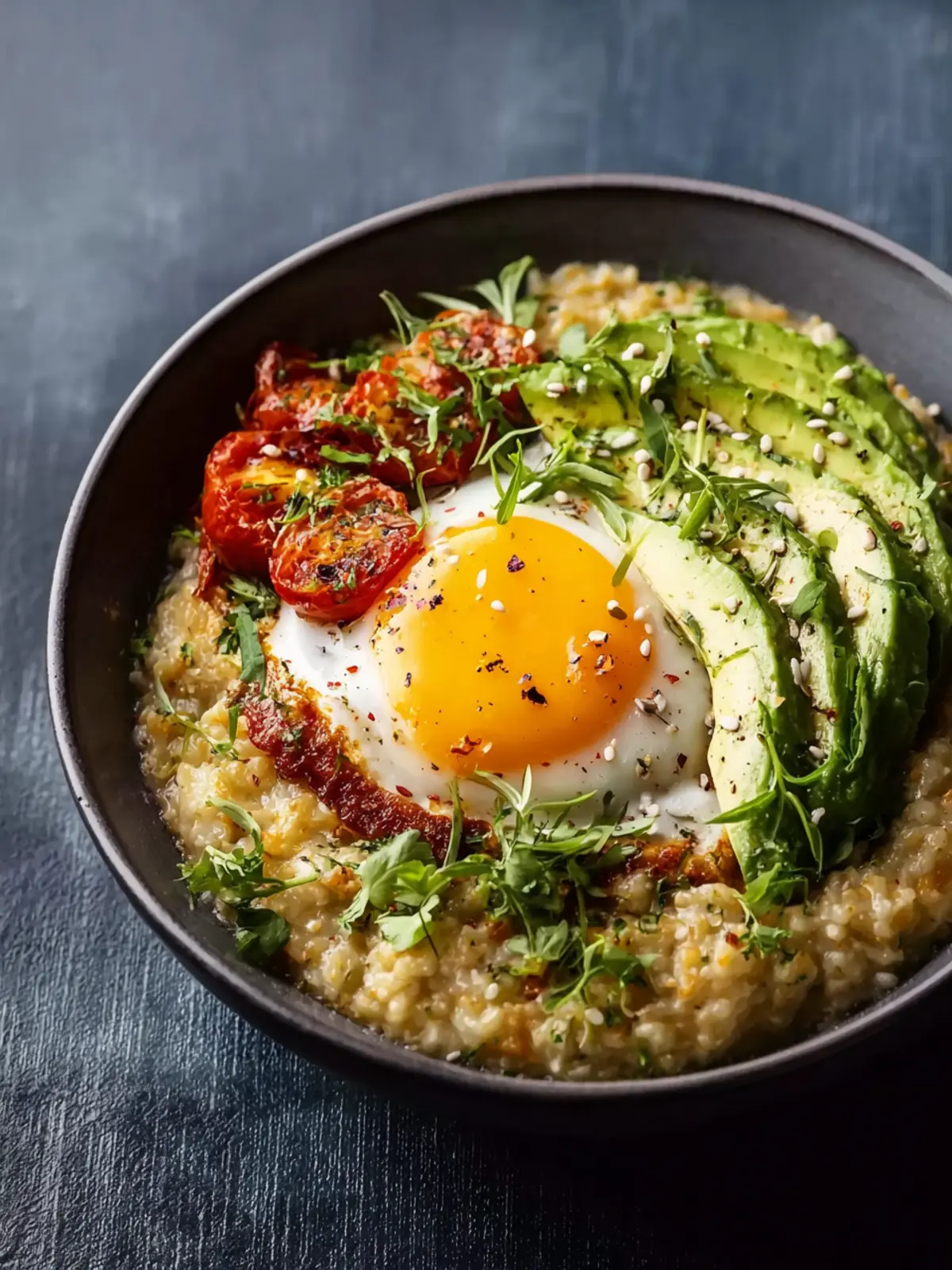 Savory Avocado Oatmeal First Image