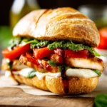 chicken caprese sandwich First Image