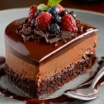 chocolate mousse cake First Image