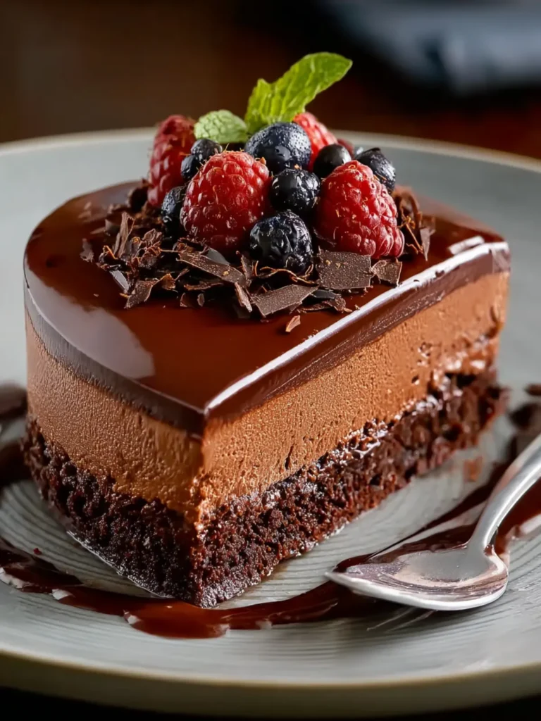 chocolate mousse cake First Image