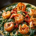 tuscan shrimp spinach First Image